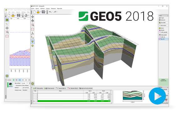 GEO5 2018发布,岩土BIM解决方案更进一步